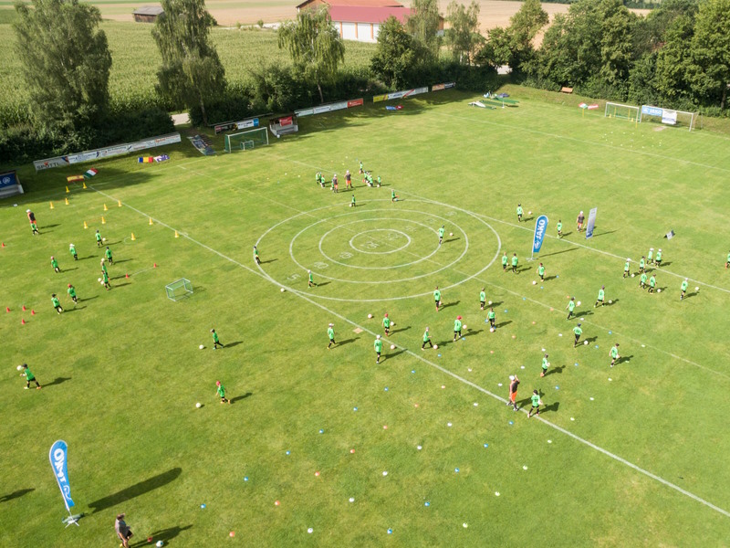 Soccercamp 2018 Training Drohne